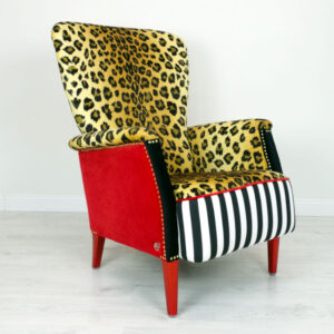 leopard-armchair-red