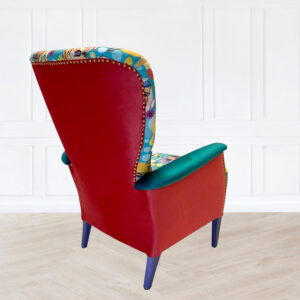 armchair-colorful-peopleф-faces-pink-blue