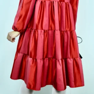 long-red-dress