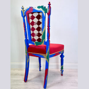 chair-red-rombs